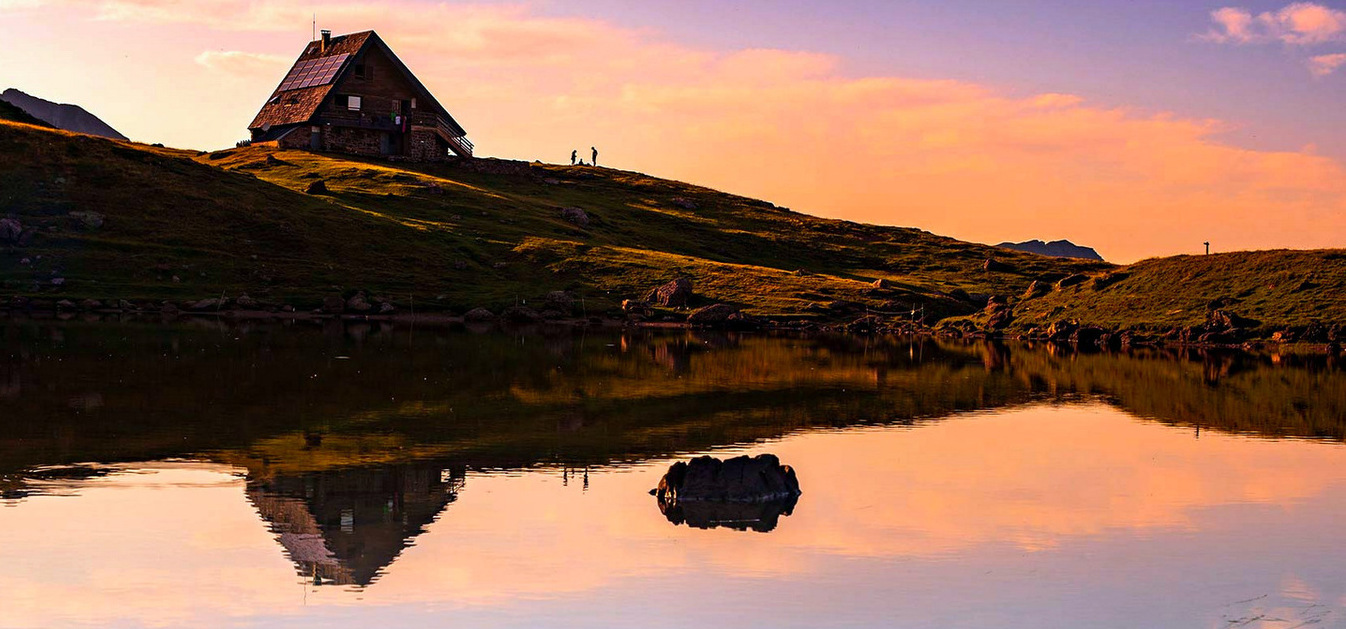 Trekking the Pyrenees.