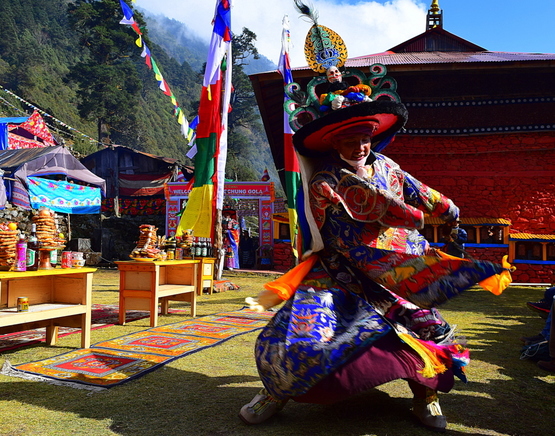 Tibetan festival, Deki Chholing Gompa, Olanchung Gola Olanchung Gola Monastery |Lumba SumbaTrek